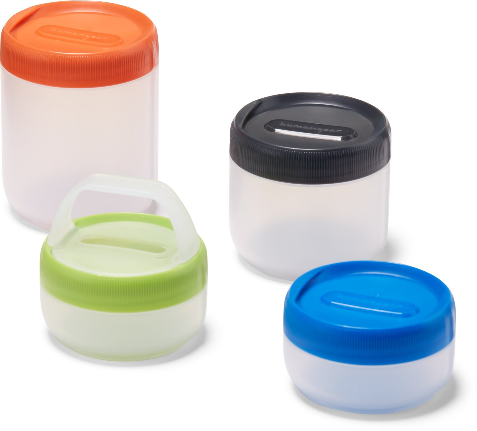Humangear Stax Xl Eatsystem Travel Stacking Containers - White
