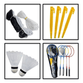 thumbnail image 3 of Juego De Raquetas De Bádminton 4 Raquetas Con Poste De Red, 3 of 5