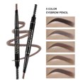 thumbnail image 2 of Double-Ended 5 Colors Eyebrow Pencil Natural Non-fading Waterproof Long-Lasting Filling And Outlining Eyebrow, 2 of 4