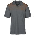 thumbnail image 2 of Men's Heathered Charcoal Texas Longhorns Enigma Polo, 2 of 3