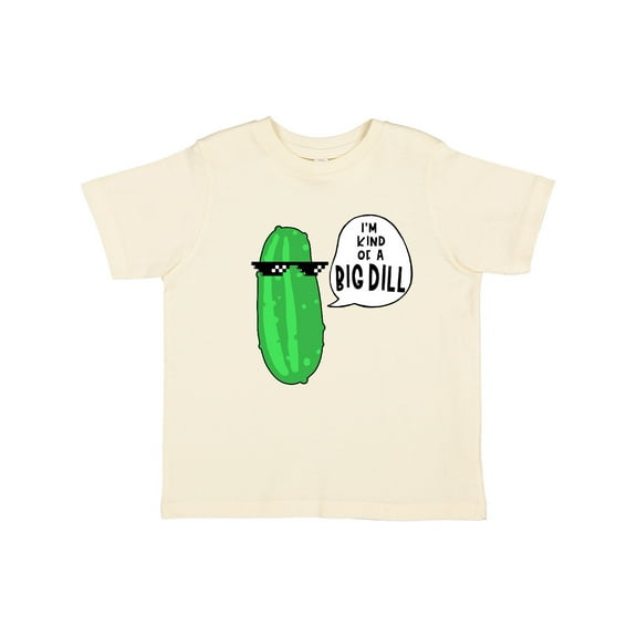 Inktastic I'm Kind of a Big Dill Pickle with Sunglasses Boys or Girls Toddler T-Shirt