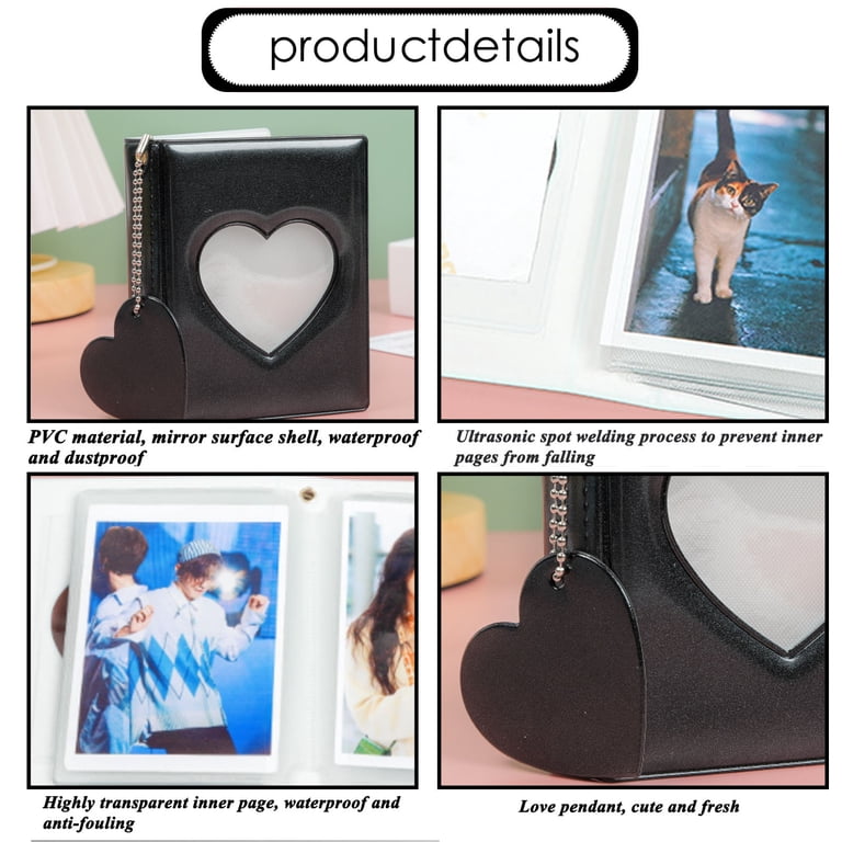 Collector Binder Kpop Photocard Binder - Cute Star Design, 32 Pocket CPP  Album For Photo Cards, No Acid No PVC Baseball Card Binder
