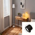 thumbnail image 4 of Luz de pared interior, temperatura de color ajustable en 3 velocidades, luz de pared táctil inteligente, ajuste de rotación 360°, luz LED magnética, ideal para lectura en dormitorio,, 4 of 11