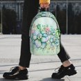 thumbnail image 2 of Disketp Succulent Mochila Escolar de 15 Pulgadas, Mochila Ligera para Estudiantes, Viajes y Trabajo, Cómoda y Resistente para el Uso Diario, 2 of 6