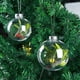 thumbnail image 5 of Adornos colgantes de plástico PET transparente para árboles de Navidad: regalos perfectos para la temporada navideña, 5 of 10
