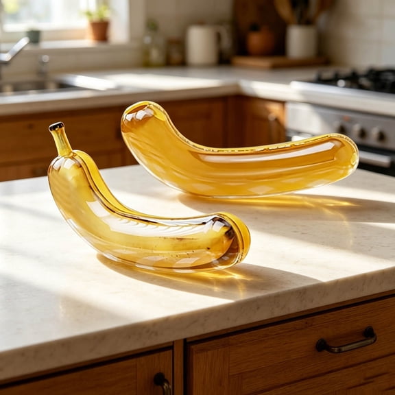 Banana Storage Container, Airtight Banana Keeper Box, Reusable Fruit Holder for Kitchen Pantry and Refrigerator