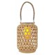 thumbnail image 1 of Outdoor Solar Lantern Chinese Style Imitation Rattan Handwoven Garden Hanging Light Patio Decor, 1 of 5