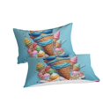 thumbnail image 2 of 3D Ice Cream Printed Comforter Cover Set Children Adult Unique Design Bedding Set Bedroom Decor,Queen (90"x90"), 2 of 5