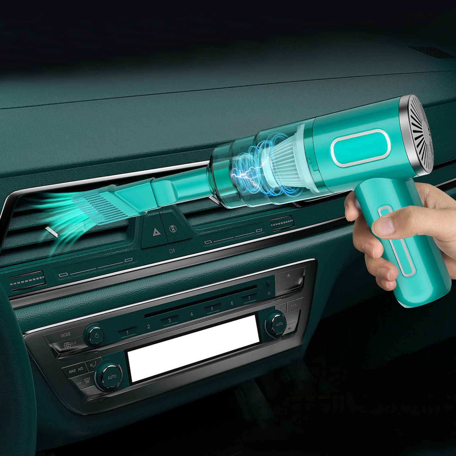 Weerihhol Air Duct Car Vacuum Cleaner Wireless Portable Large Suction Household Handheld Collector Small Mini Blower