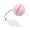 Pink, variant on Kafsov Automatic LED Intelligent Cat Toy - Rolling Ball with USB Charging, Obstacle Avoidance, Hibernation Mode, LED Lighting, Feather & Bell Accessories White