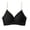 Black, variant on Tbopshirt Bras for Women Wireless Push Up Bra with Comfortable Fixed Cups and Shoulder Straps.