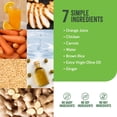 thumbnail image 2 of Real Food Blends Chicken, Carrots & Brown Rice - Pureed Food Meals for Tube Feeding with Protein, Vegetables & Fruits - 340 Calories for Lunch & Dinner - 9.4 oz (Pack of 12), 2 of 7