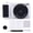 White, variant on BIMZUC 4K Digital Camera 64MP Mirrorless Video Camera with 2.8 inches / 7.1 cm Flip Screen, 16X Digital Zoom, Autofocus & Flash, Retro Travel Photography Vlogging Camera, Silver