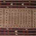 thumbnail image 1 of Ahgly Company Machine Washable Indoor Square Traditional Tiger Orange Brown Area Rugs, 3' Square, 1 of 7
