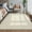 off white, variant on Danolapsi Washable Area Rug,Modern Minimalist Beige Rug with Non Slip Backing, Soft Fluffy Living Room Floor Carpet, Foldable Indoor Comfy Shaggy Carpet for Bedroom