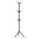 thumbnail image 3 of Perchero de pie triangular | Organizador de prendas de metal que ahorra espacio | Percha moderna desmontable para sombrero de ropa de entrada | Fácil montaje | Solución de almacenamiento robusta, 3 of 9