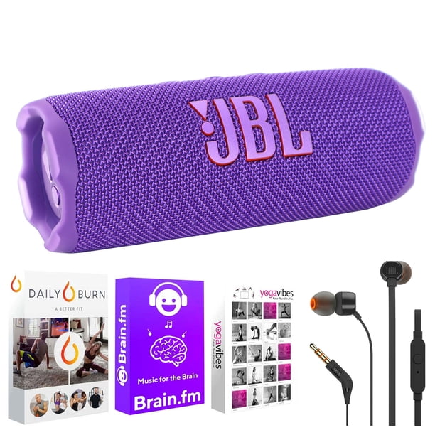 Altavoz Bluetooth JBL Flip 7 portátil impermeable morado