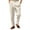 A-White252, variant on XIAOCHA Men's Pleated Dress Pants Loose-Fit Button Straight Pants Business-Casual Work TrousersBlackL