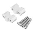thumbnail image 1 of 0.9in Motorcycle Handlebar Riser Height Adapter Fits for F750GS 2018-2019, 1 of 3