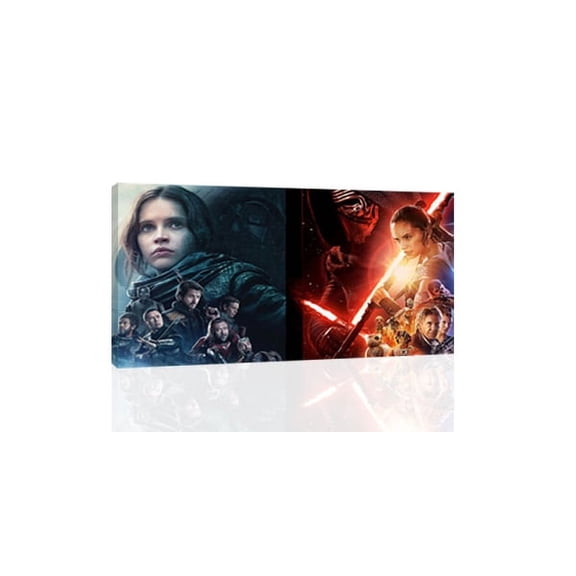 Rogue One and Star Wars 7 - CANVAS OR PRINT WALL ART