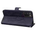 thumbnail image 6 of Feishell Wallet Case For Samsung A03S, Magnetic Folio Card Slots Holder Kickstand Premium PU Leather Butterfly Patterned Embossed with Wrist Strap Cover For Samsung Galaxy A03S, Black, 6 of 13
