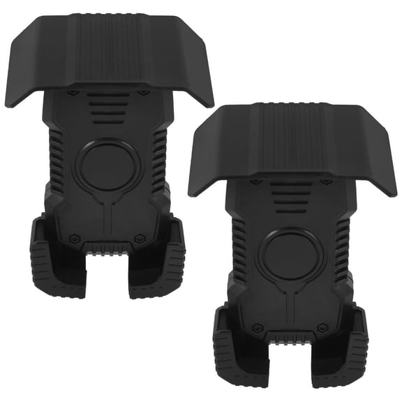 2 Pcs Mobile Phone Holder Motorcycle Mount Moped Accessories Handlebar Adjustable Black