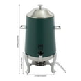 thumbnail image 2 of Beverage Dispenser for Coffee Tea Hot Water with Stand & Fuel Holder Green New, 2 of 17