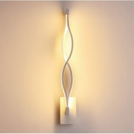 

Nordic style wall light Wave Warm White