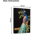 thumbnail image 2 of Peacock Wall Art - Room Home Bedroom Living Room Bathroom Kitchen Office Dining Room Wall Decor Peacock Blue Feather Print Canvas Art Wall Decor, 2 of 6