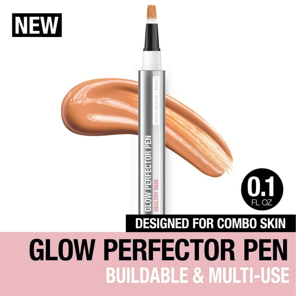 Neutrogena Healthy Skin Glow Perfector Concealer, Tan, 0.1 oz