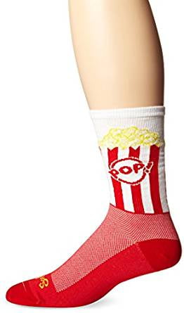 Socks Crew 6/" El Dia L//XL Cycling//Running SockGuy