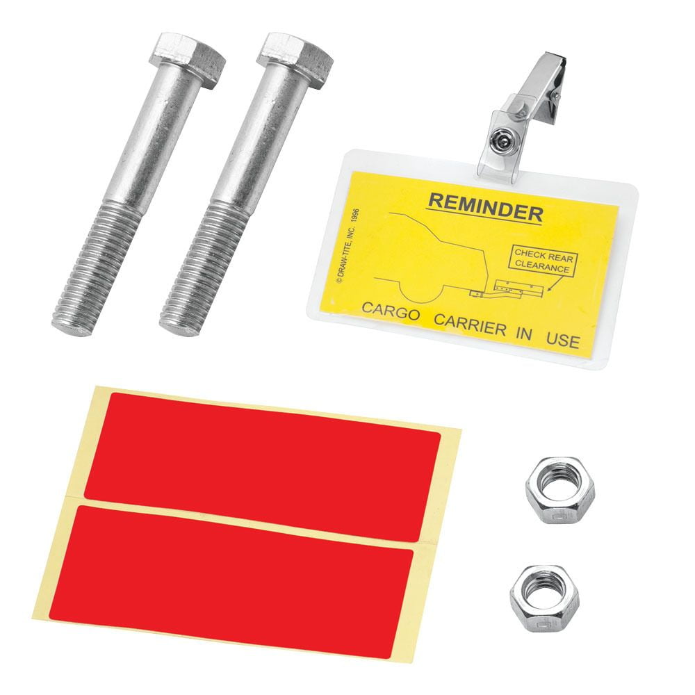 Pro Series 6550 Trailer Hitch Mounted Cargo Carrier Hardware Kit