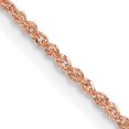 thumbnail image 1 of 14k Rose Gold 20 Inch 1.10mm Ropa Chain Necklace Pendant Charm, 1 of 9