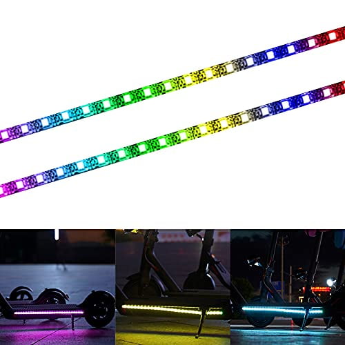 Night Cycling LED Strip Bar Lamp Light For Xiaomi M365 Pro Electric Scooter 