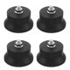 thumbnail image 1 of GOOHOCHY 4Ud Patas De Goma Para Compresor Con Agujeros M8 Amortiguadores De Vibración Negros Para Taller Y Hogar, 1 of 6