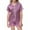 Purple, variant on Boy Satin Pajamas Set Pink Button Down Homewear Set Toddler Nightgown Girls Pajamas 3T