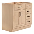 thumbnail image 4 of Ariel Hepburn 36 Inch Single Sink Base Cabinet In Oak, 4 of 10