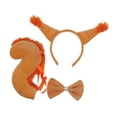 thumbnail image 2 of Disfraz de Halloween perfecl vestido elegante diadema Naranja sin guante, 2 of 8