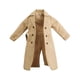 thumbnail image 3 of Disfraz de gabardina de moda 1/12, ropa de muñeca en miniatura hecha a mano para 6 pulgadas Caqui, 3 of 9