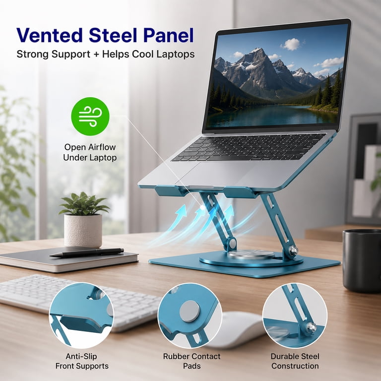 Uncaged Ergonomics Adjustable Laptop Stand photo 6