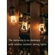 thumbnail image 3 of Cadena de luces adicionales para exteriores de 48 pies con 18 bombillas Edison vintage, 3 of 8