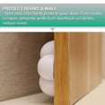 thumbnail image 4 of Uxcell Home Wall Door Stopper Door Stop Door Gaps Non-scratching Door Holder Plastic Blanco 3pcs, 4 of 7