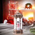 thumbnail image 3 of Abbracc LED Light up Christmas Lantern Centerpiece Accents Battery Operated for Holiday Snowman, 3 of 8
