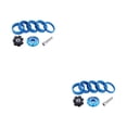 thumbnail image 3 of Sonducket CANSUCC 8 unids/set aleación bicicletas de montaña auriculares espaciador portátil Universal antioxidante al aire libre ciclismo Type3 NO3, 3 of 6