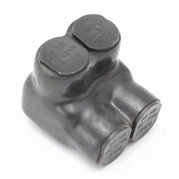 Burndy Insulated Multitap Connector,2.50 In. L 1PL3502