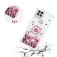 thumbnail image 5 of Funda para Motorola Moto G Stylus 2021 5G con Brillo Líquido Flotante, Purpurina, Parachoques y Anillo Giratorio Soporte, 5 of 5