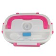 thumbnail image 2 of Kearding Fiambrera Eléctrica 1.5L Contenedor Térmico Caja De Calentador De Alimentos Portátil De Plástico, Azul, Enchufe De EE. UU. Almacenamiento y organización del hogar Red EU Plug Kearding HA002497-02, 2 of 6