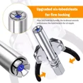thumbnail image 4 of Upgrade Grease Coupler with Thick Springs, Simple Operation Fat Gun Coupler for Wide Application Grease Gun, Suitable for All Machinery &amp; Equipment Maintenance (17000 PSI), 4 of 5