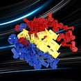 thumbnail image 2 of 100pcs Branch Terminals & Splice Solderless Wire Connector Fitting Cable Clamp Cable Clip Sets Kit, 2 of 8