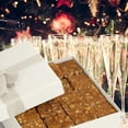 thumbnail image 4 of Gourmet Cashew Brittle White Gift Box - by Its Delish  Handmade Old-Fashioned Style  Beautiful & Delicious Square Cut Pieces 16 Oz Cashew Brittle  New Years Party Anniversary Hostess Valentines..., 4 of 7